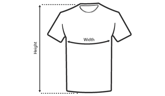 cotton tshirt measurement